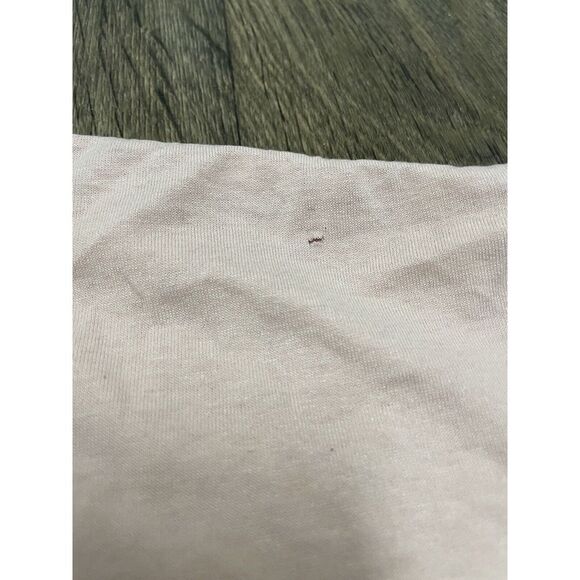 Vintage BUM Equipment T-Shirt Striped Boxy Crop Tee 90s Workout Gym Large 1994 - Picture 7 of 15